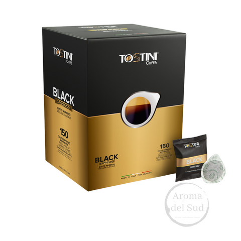 Tostini Black 150 ESE Pads