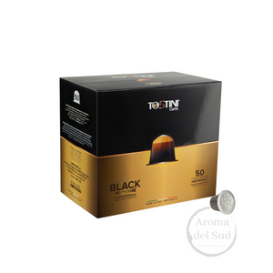 Tostini Caffe Black – 50 Nespresso Kapseln