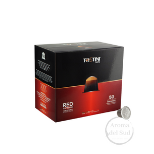 Tostini Caffe Red – 50 Nespresso Kapseln